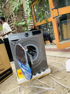 Ultra Modern Sleek Nasco Nasfl-Js10kg-S Front Load Washing Machine10kg