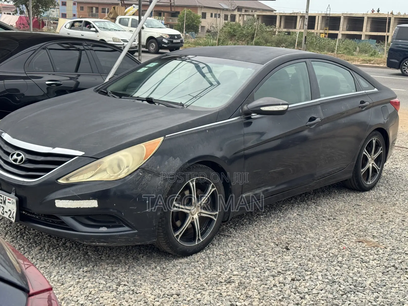 Hyundai Sonata SE 2.0T Sedan FWD (2.0L 4cyl 6A) 2013 Black