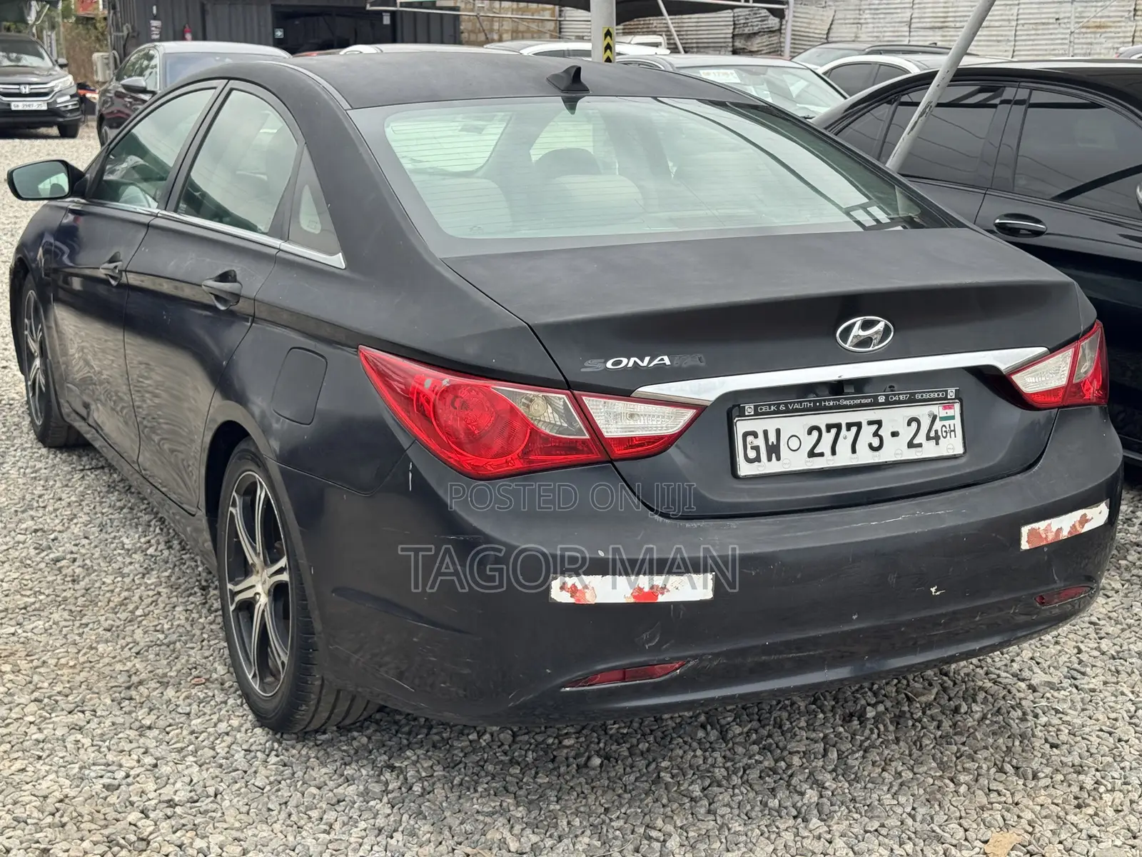 Hyundai Sonata SE 2.0T Sedan FWD (2.0L 4cyl 6A) 2013 Black