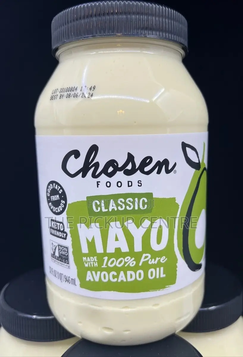 Chosen Foods Avocado Oil Mayo 100% Pure OILS Whole Food Avocado Oil