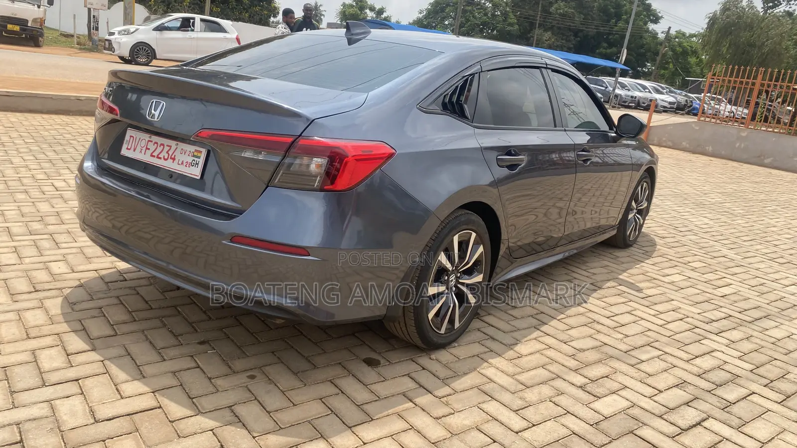 Honda Civic EX 2022 Gray