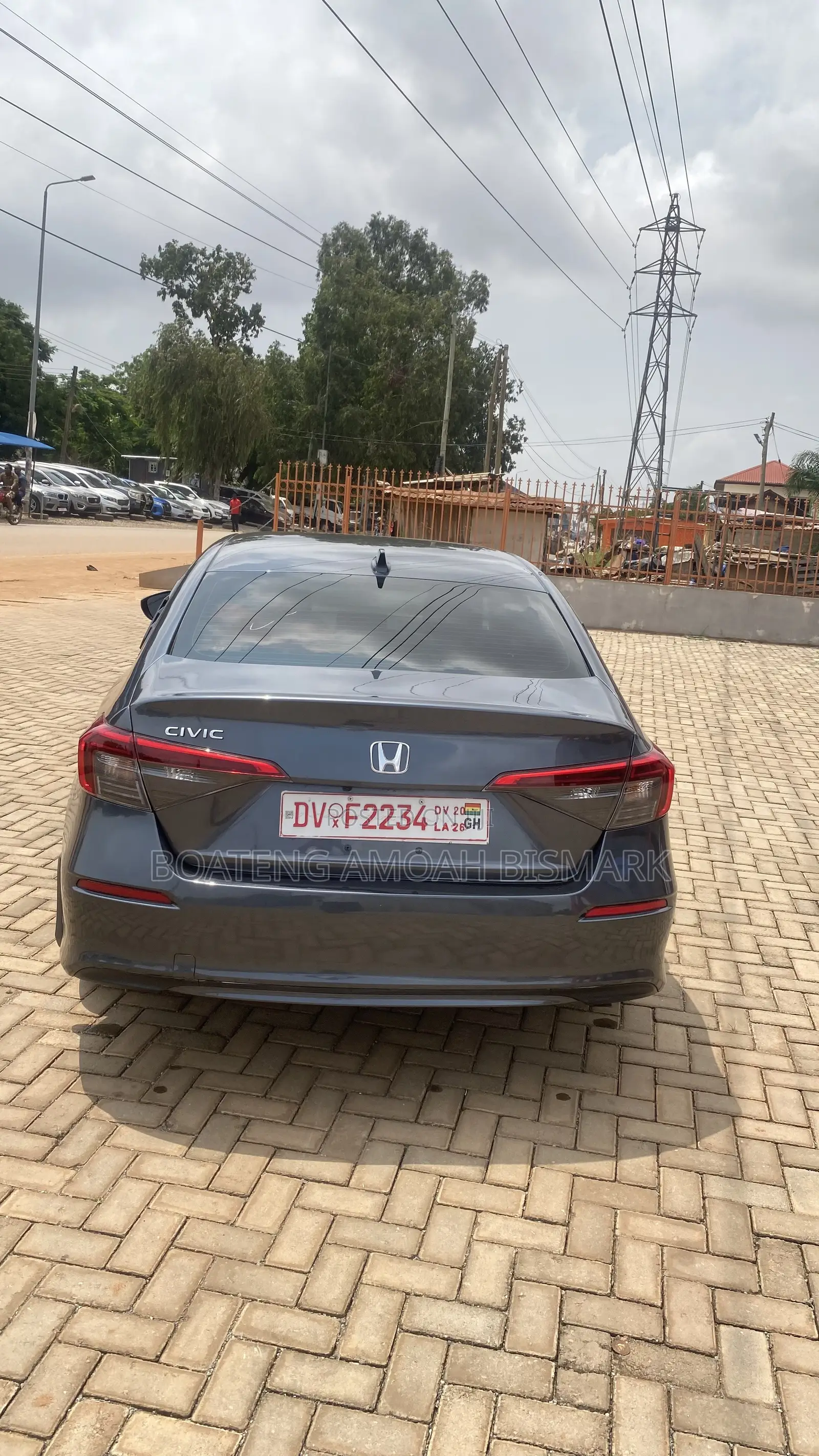 Honda Civic EX 2022 Gray