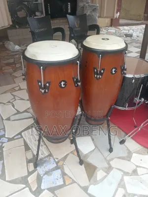 Original T-Series Conga Drums (Pair) With Stands