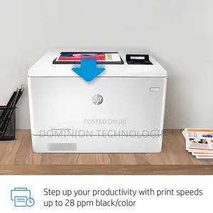 HP Color LaserJet Pro M454dn Printer, Duplex Built-in Ethernet