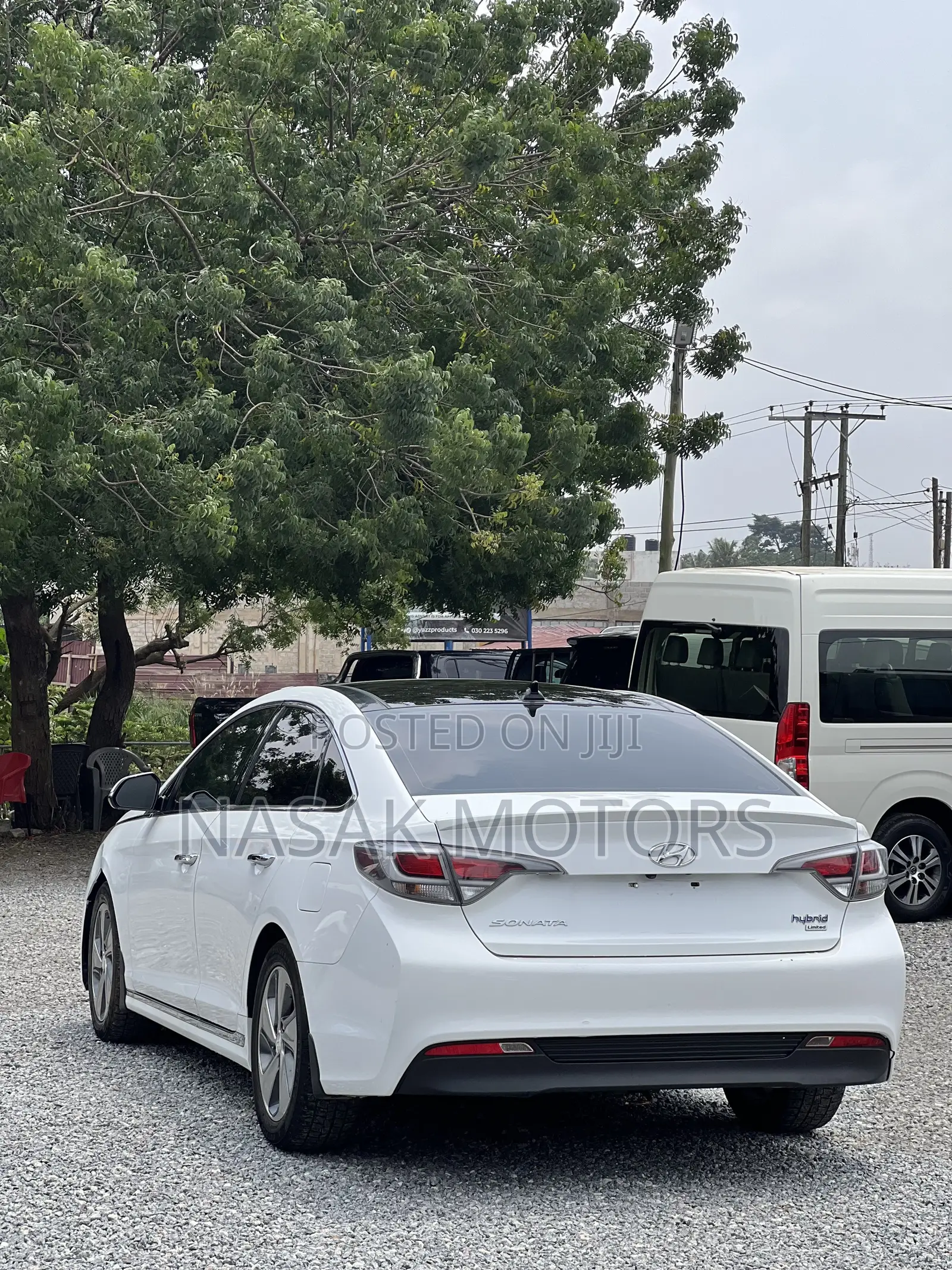 Hyundai Sonata Hybrid 2017 White