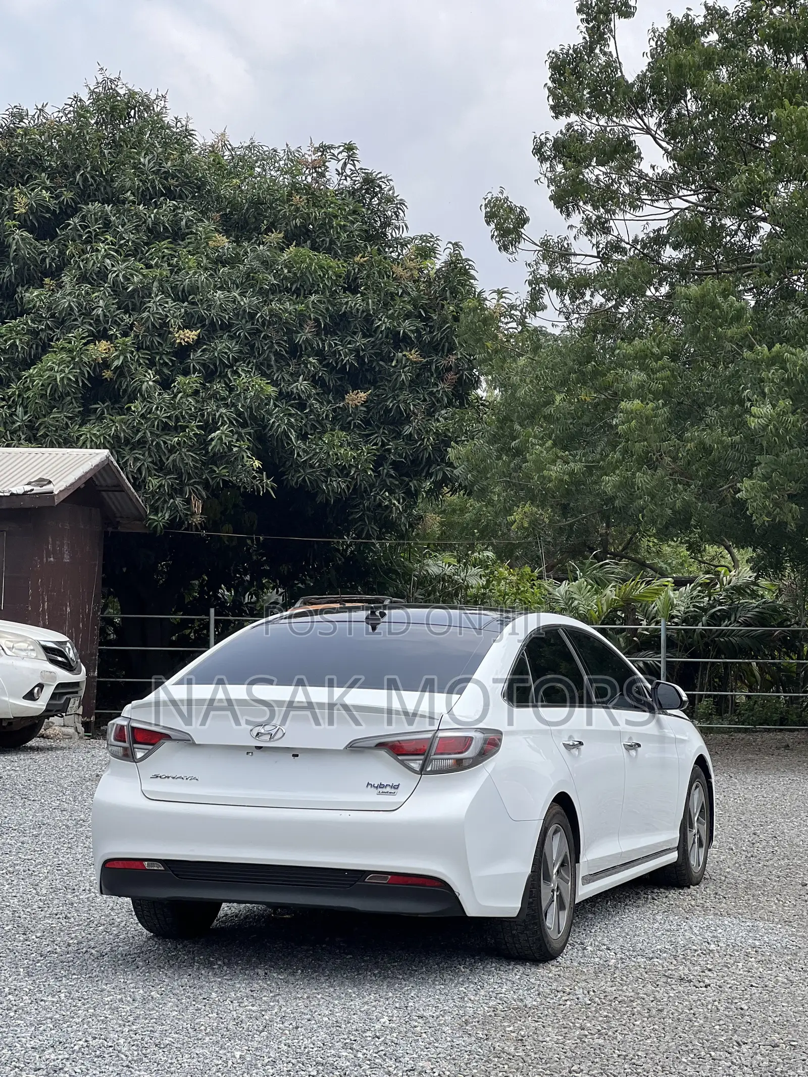 Hyundai Sonata Hybrid 2017 White
