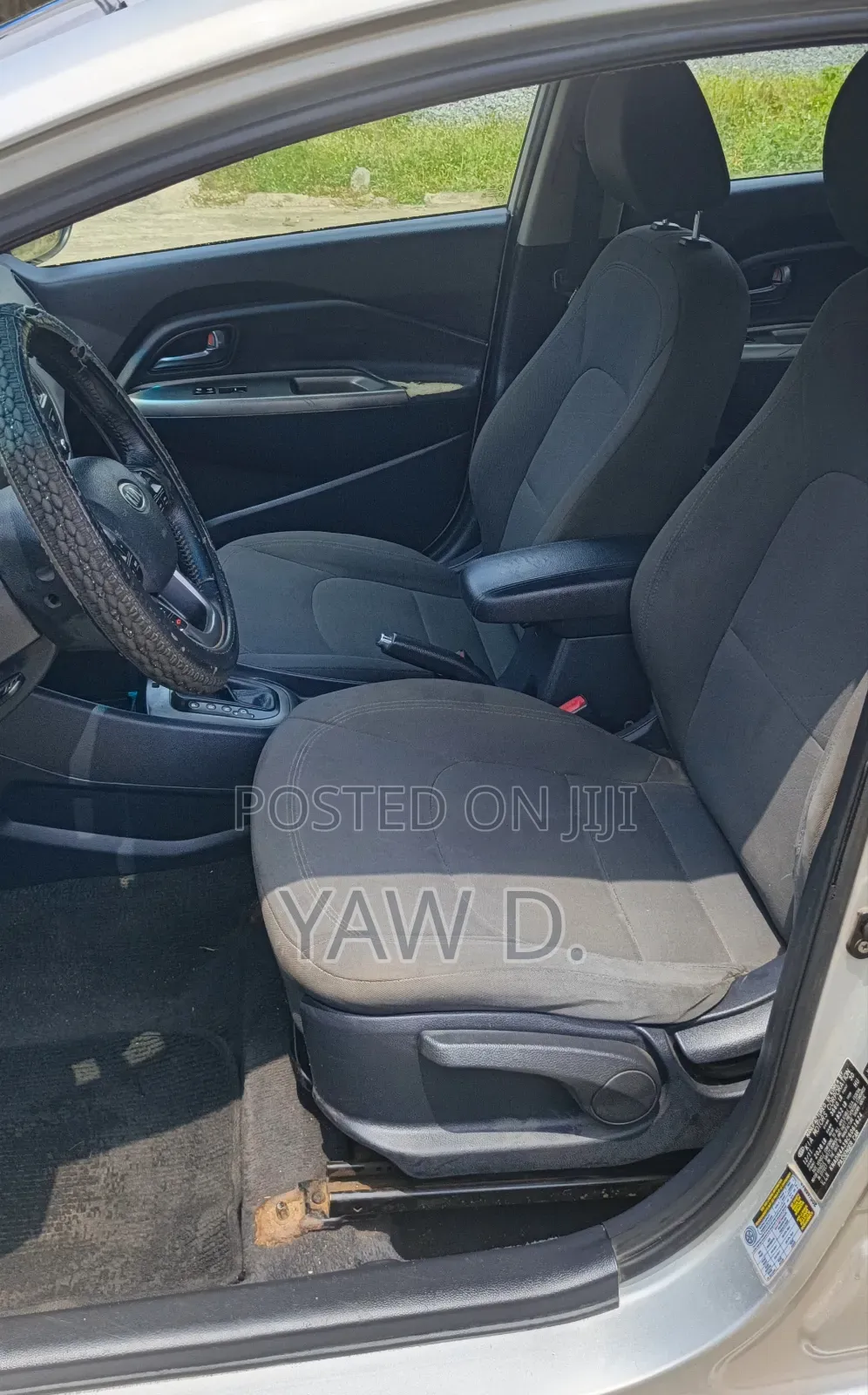 Kia Rio SX 4dr Sedan (1.6L 4cyl 6A) 2012 Silver