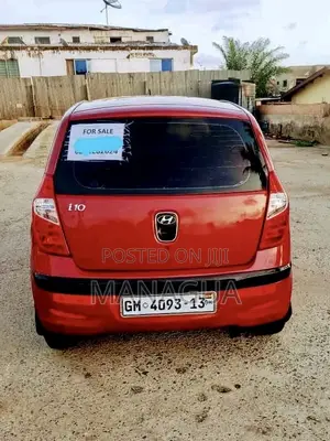 Hyundai I10 2008 Red