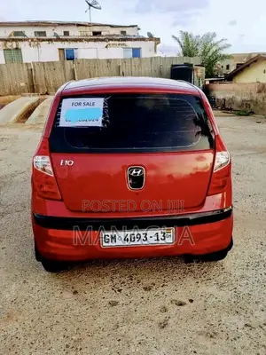 Hyundai I10 2008 Red