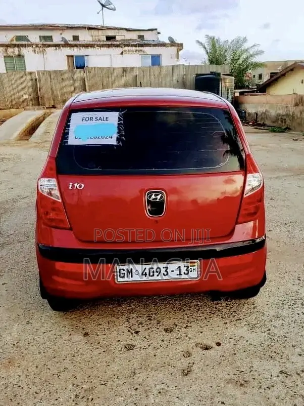Hyundai I10 2008 Red