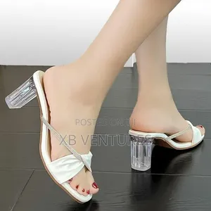 Embellished Square Toe Block Heel
Shoes