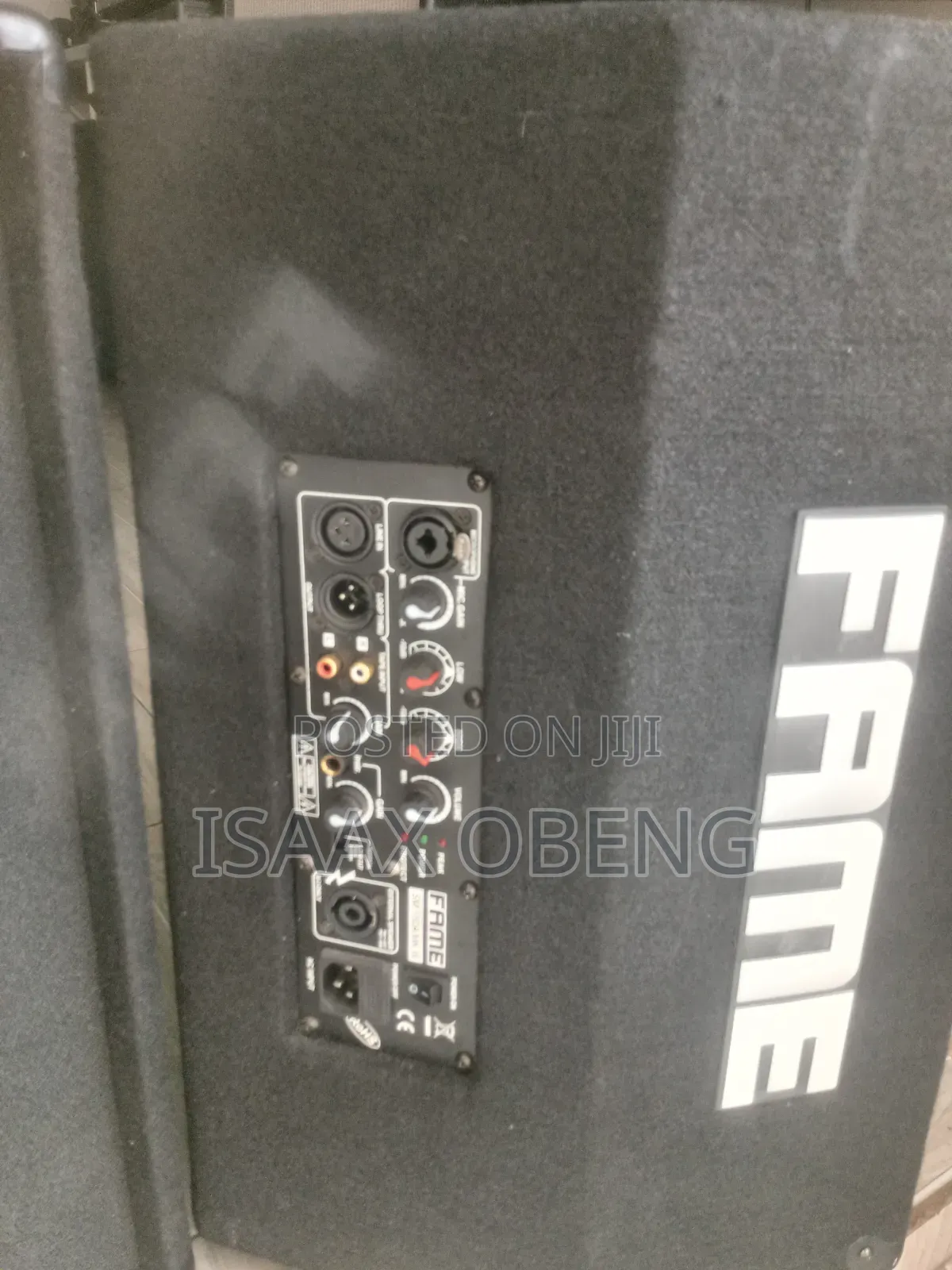 FAME 15" Active Speakers (Pair) - 1000W Powerful PA System