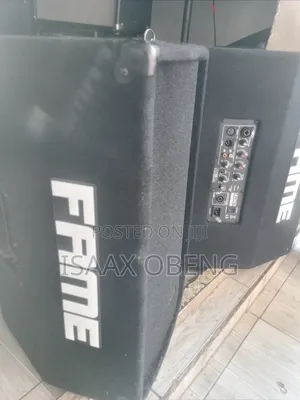 FAME 15" Active Speakers (Pair) - 1000W Powerful PA System