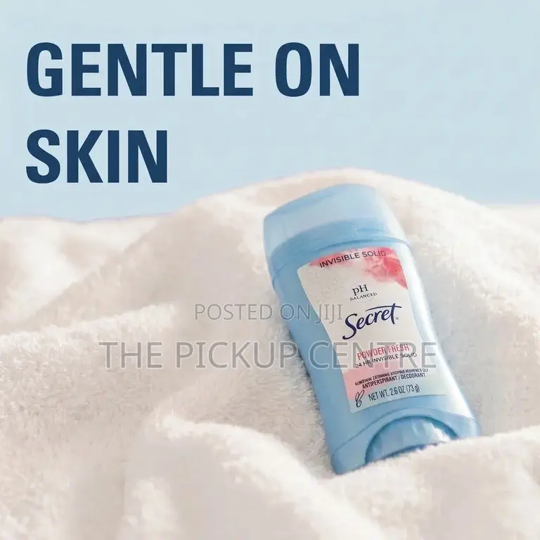 Secret Invisible Solid Antiperspirant Deodorant Stick, Powder Fresh
