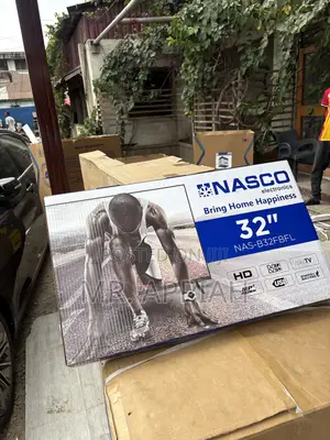 Super Classic Nasco 32” Led Digital Satellite TV(Black) 