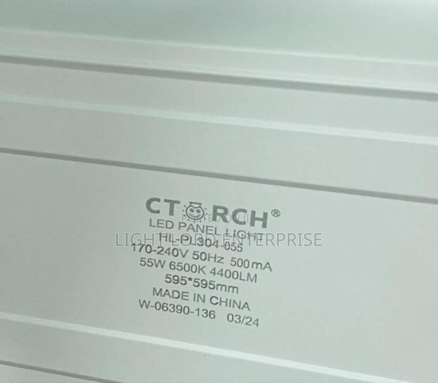 60x60 Ctorch Led Panel 55w