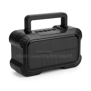 Portable Bluetooth Speaker Solar Power Flashlight,Radio, USB MicroSD