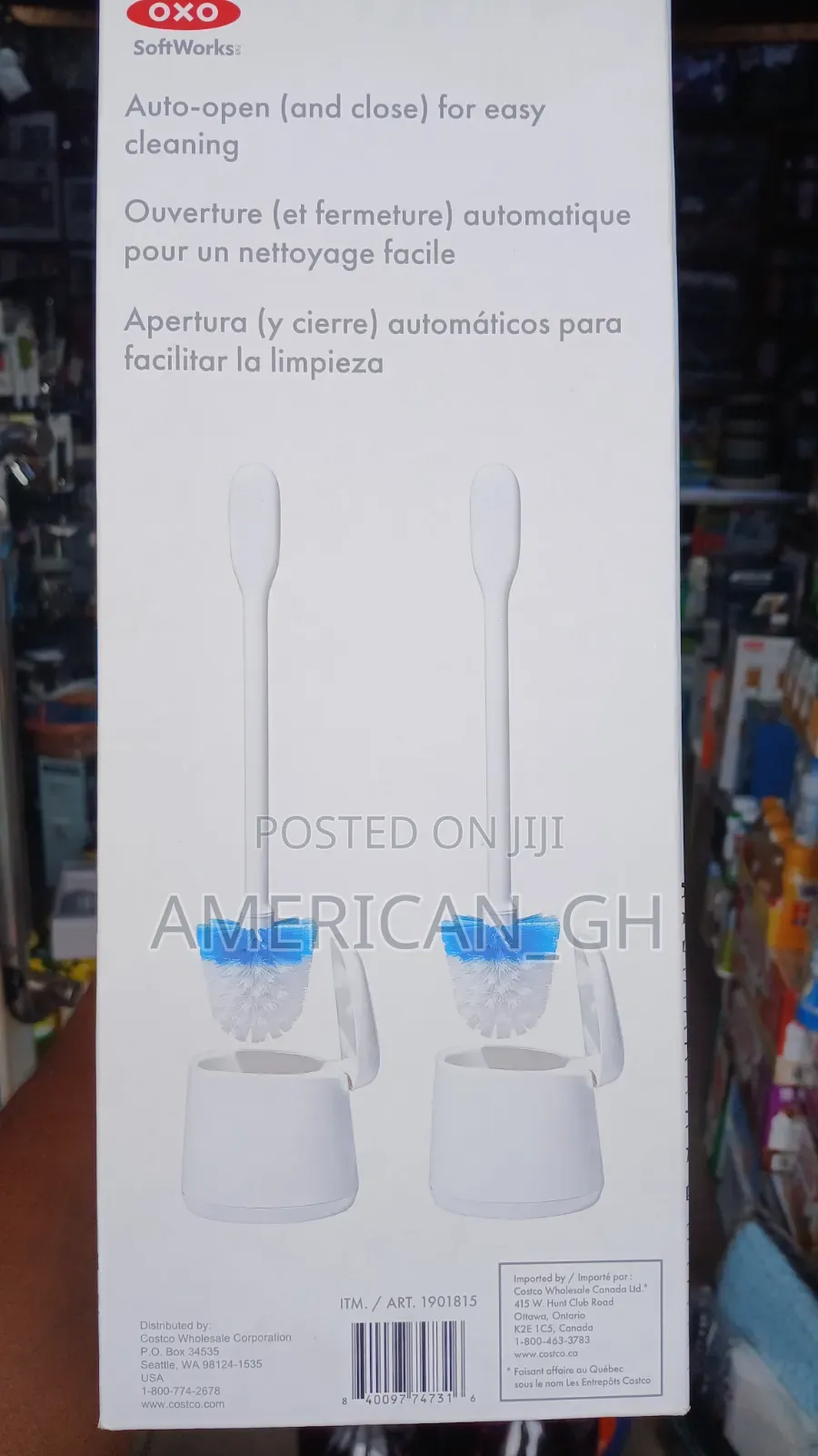 Oxo 2 Pack Toilet Brush Set