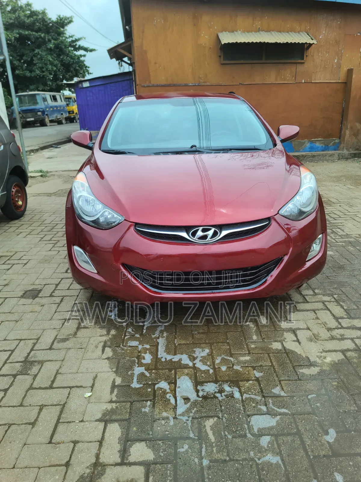 Hyundai Elantra 2013 Red