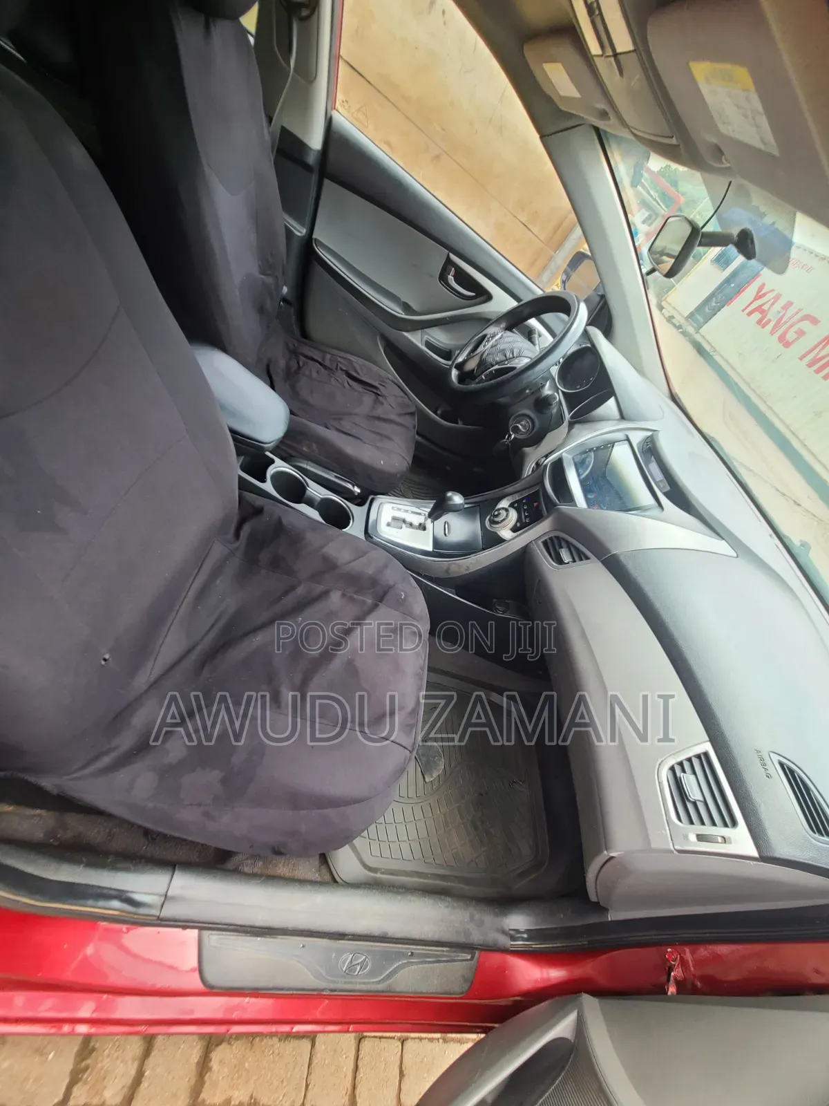 Hyundai Elantra 2013 Red