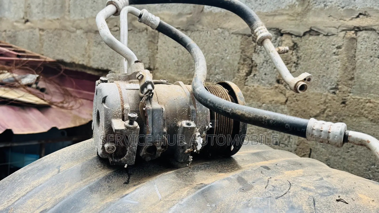 Toyota Prado Arcondition Motor Compressor and Starter