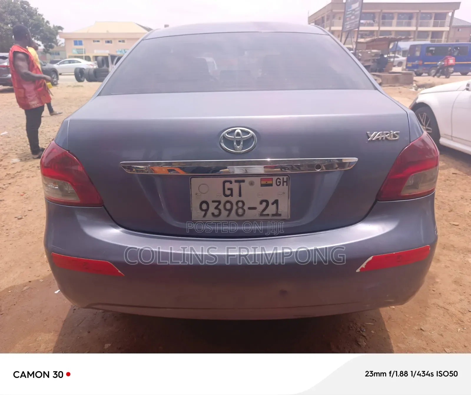 Toyota Yaris 2010 Blue