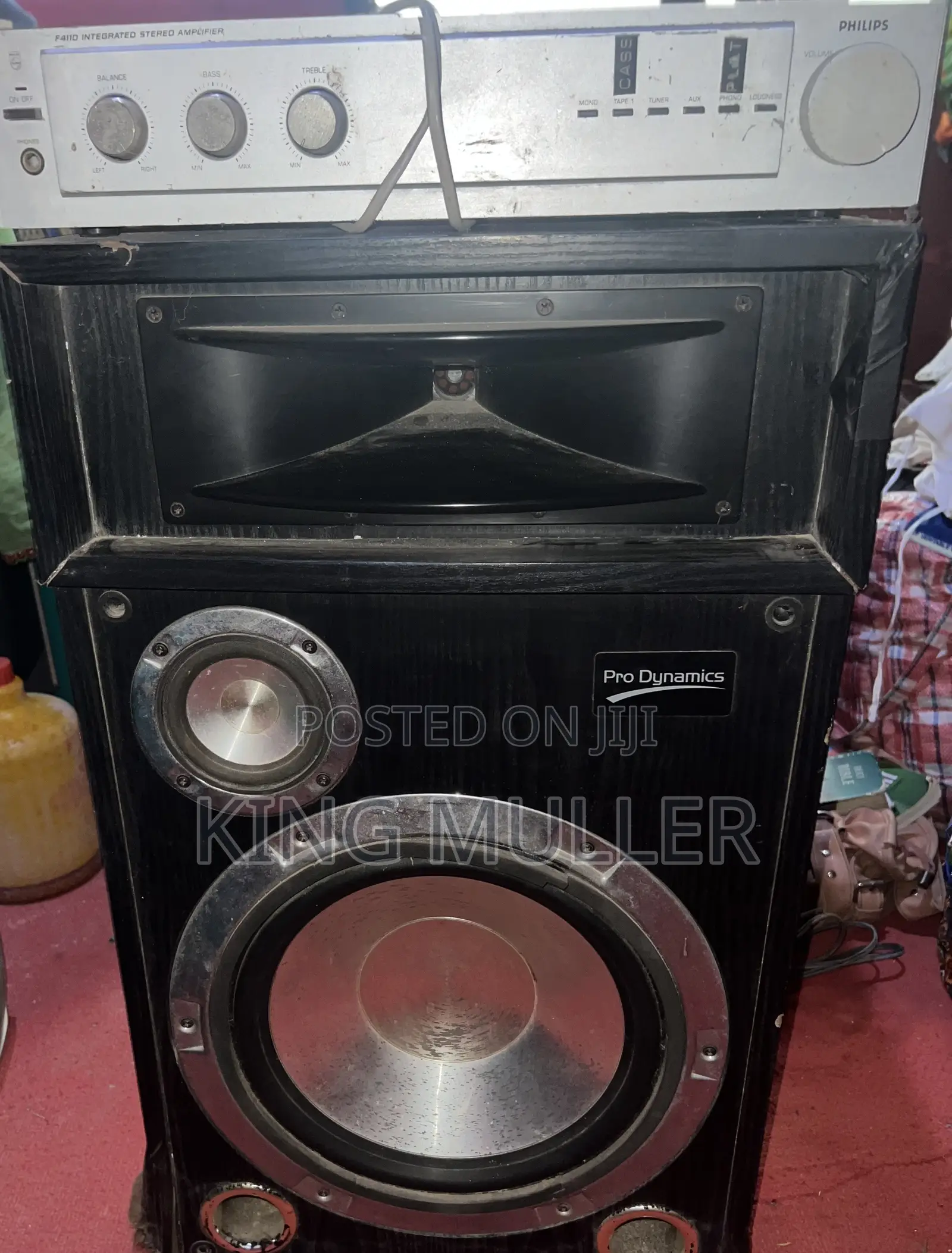 Amp and Big Speaker