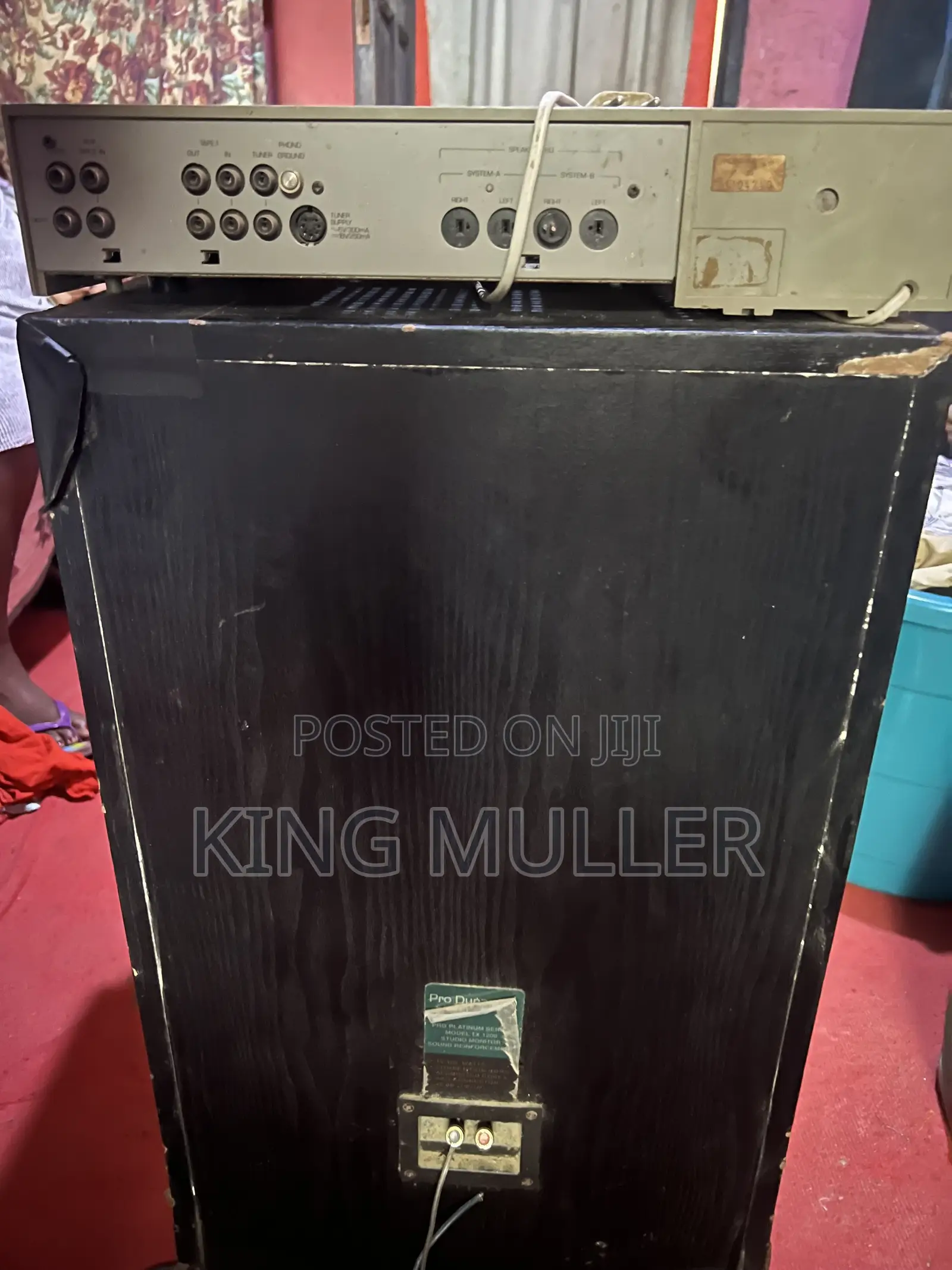 Amp and Big Speaker