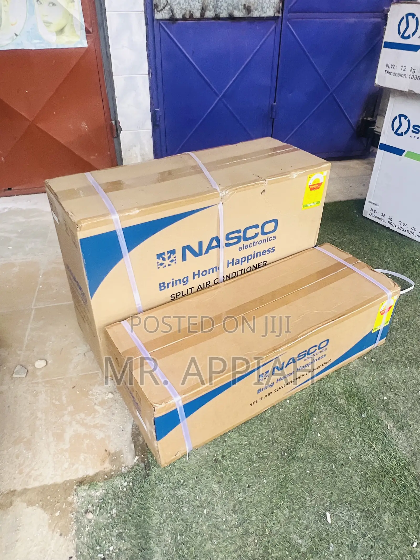 Super Authentic Nasco 1.5hp R410 Gas Split Type AC 