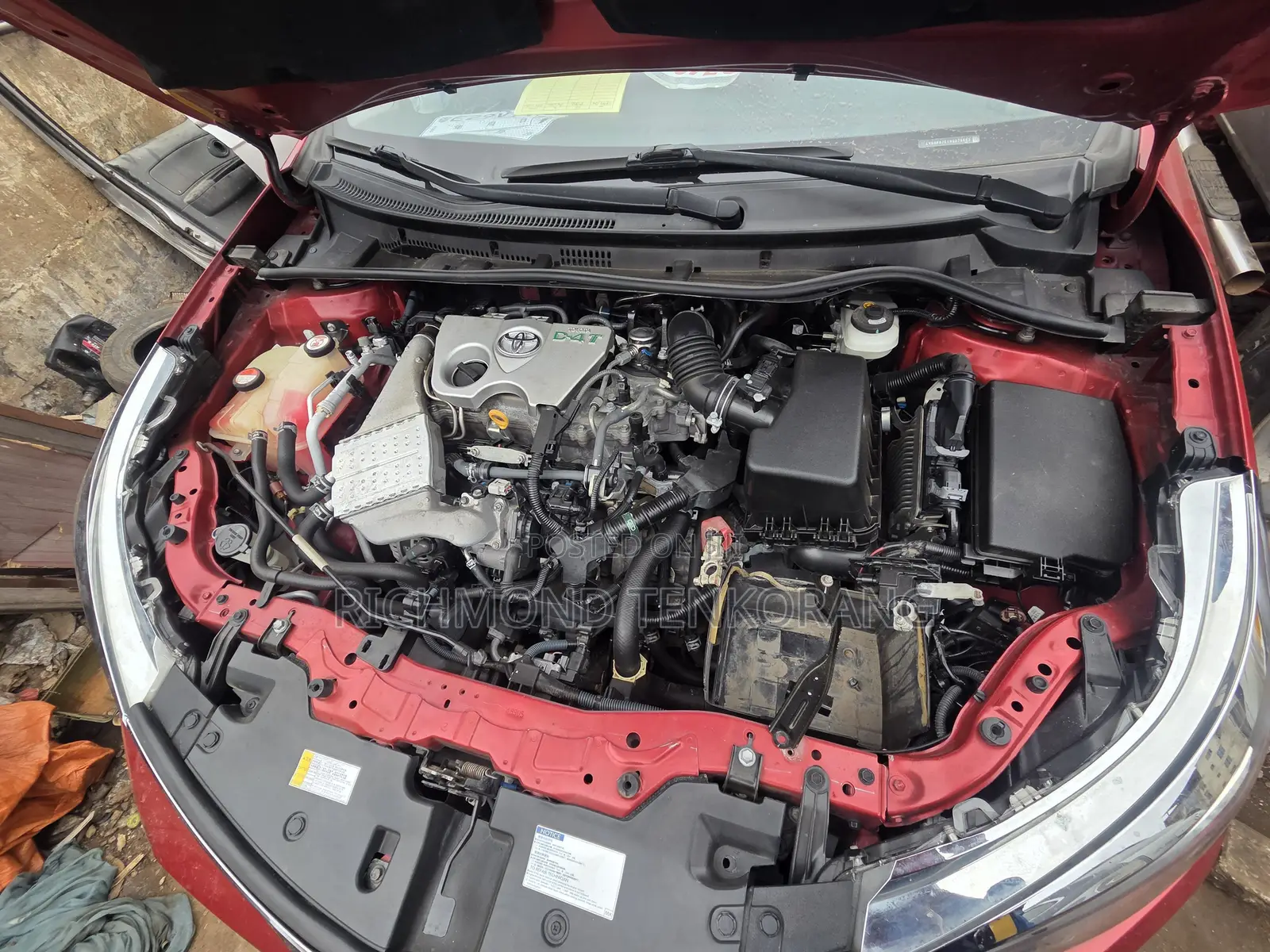 Toyota Corolla 2017 Red