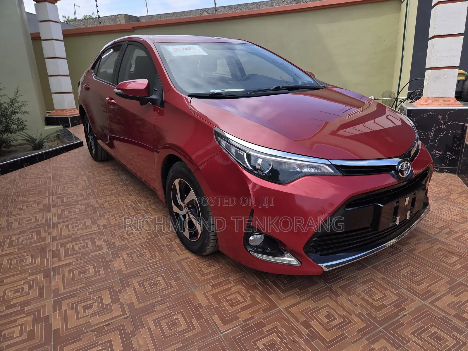 Toyota Corolla 2017 Red