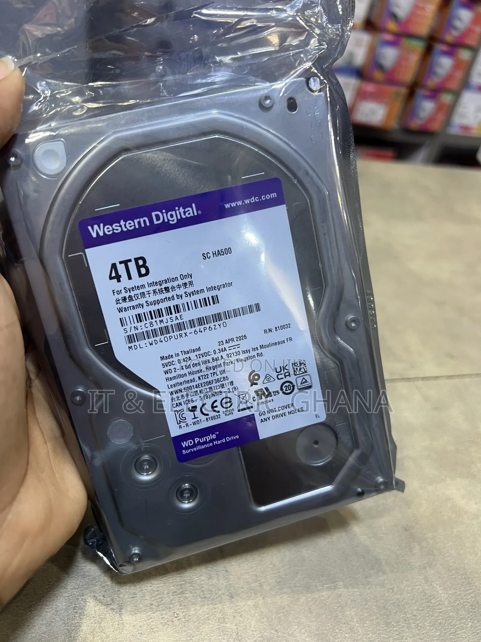 4tb Surveillance HDD