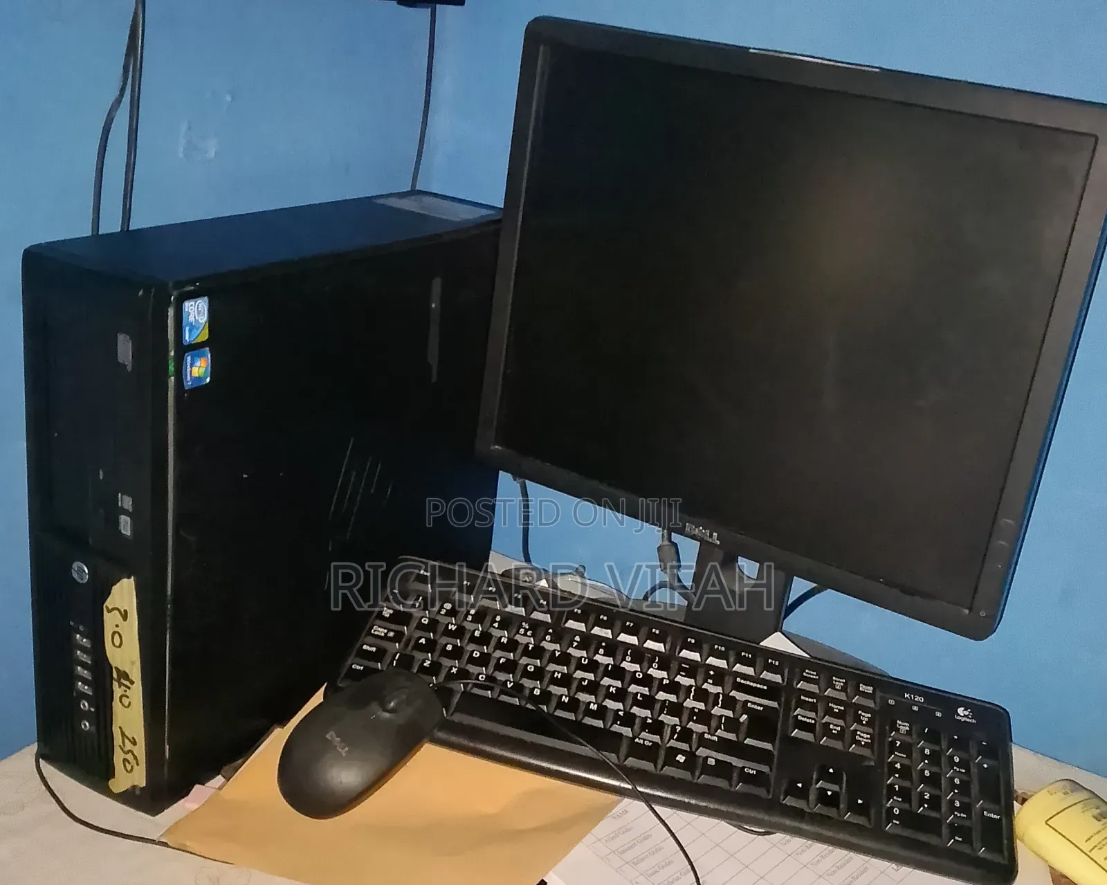 Desktop Computer HP 290 G4 All-in-One 3GB Intel Core i5 HDD+SSD 250GB