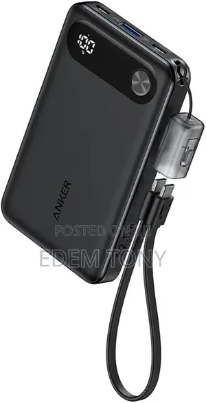 Anker Power Bank 10,000mAh (, 22.5w) Portable Travel Powerbank