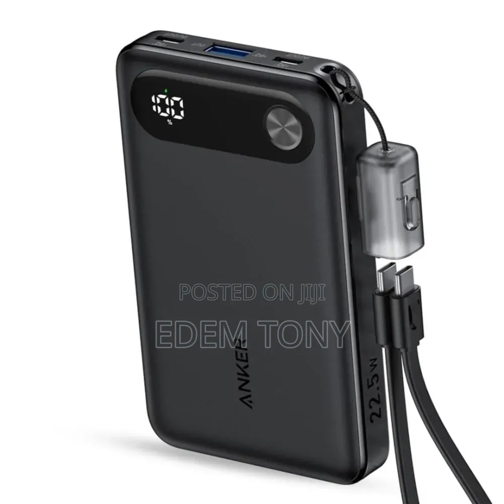 Anker Power Bank 10,000mAh (, 22.5w) Portable Travel Powerbank