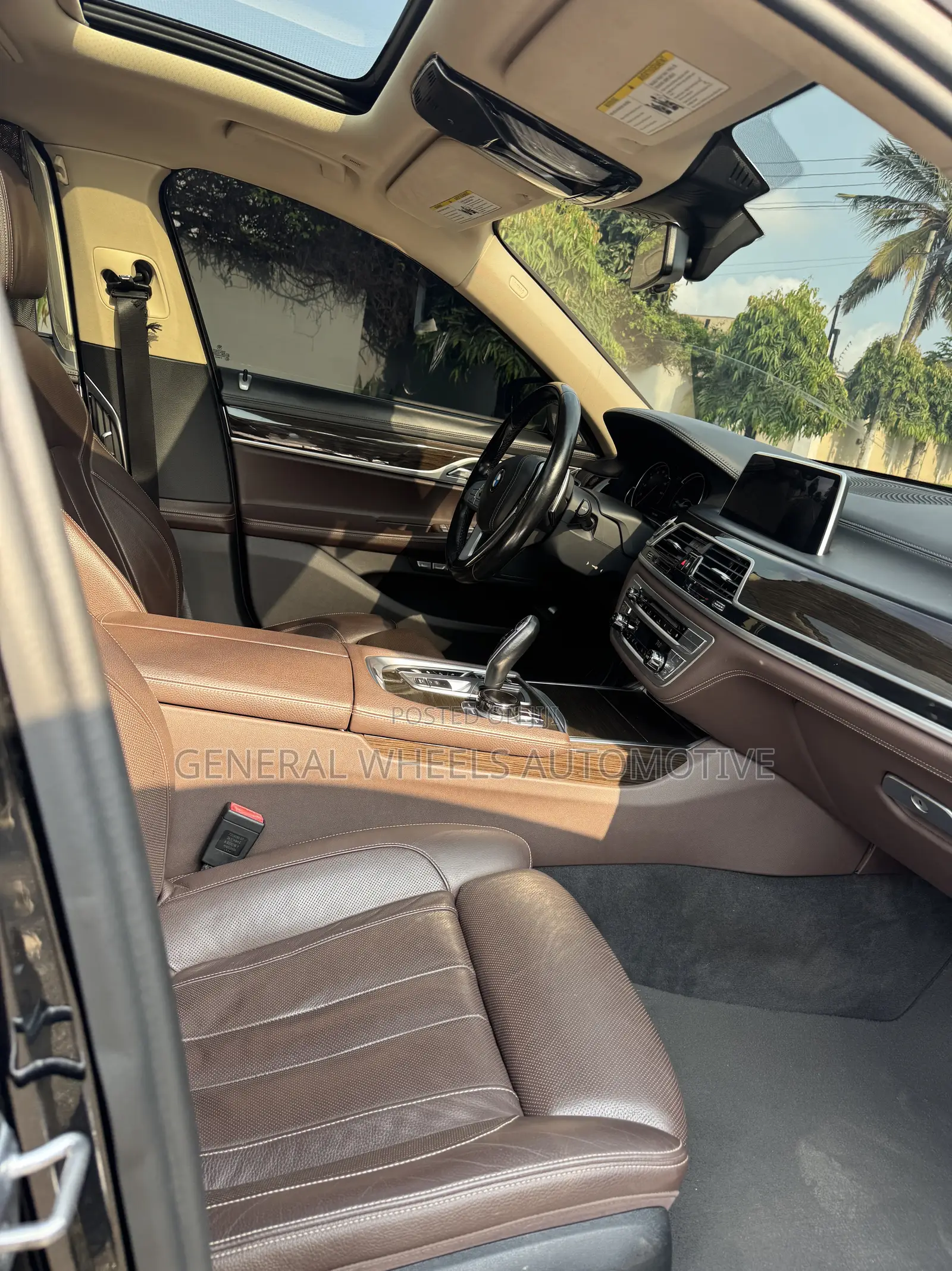 BMW 7 Series 730Li 2017 Black