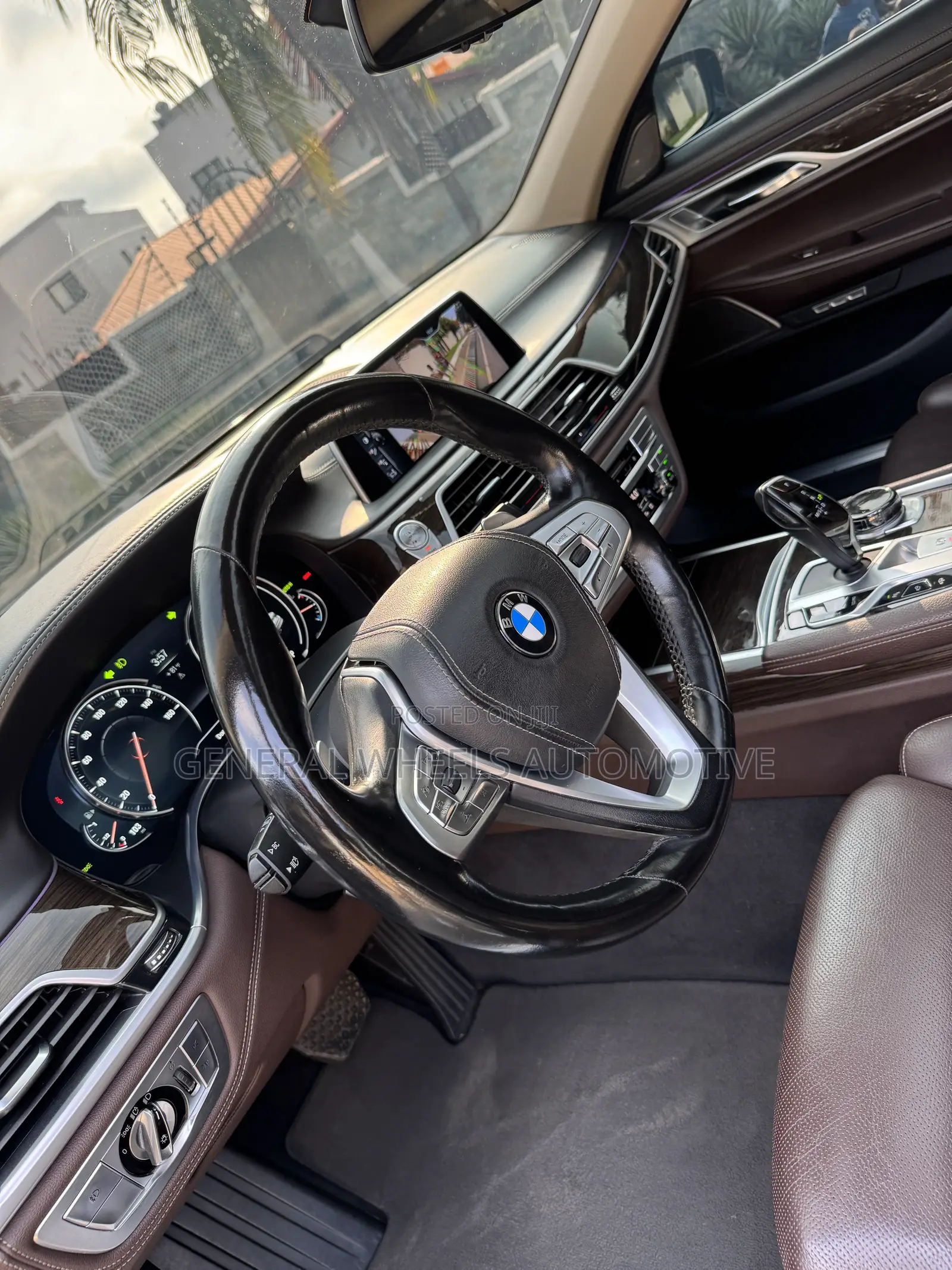 BMW 7 Series 730Li 2017 Black