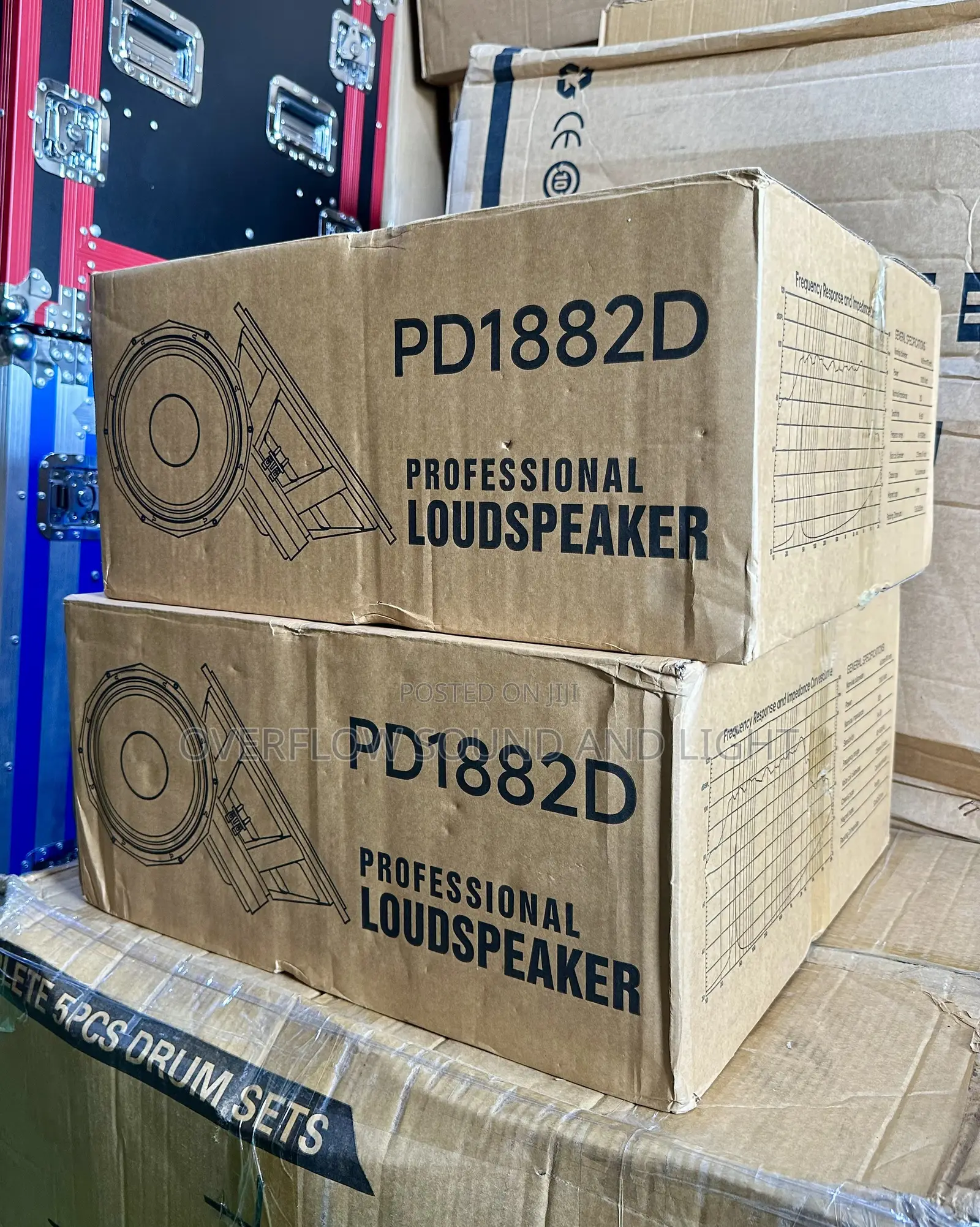 PD1882D 18 Inches 3000 Watts Subwoofer Speakers[PAIR]