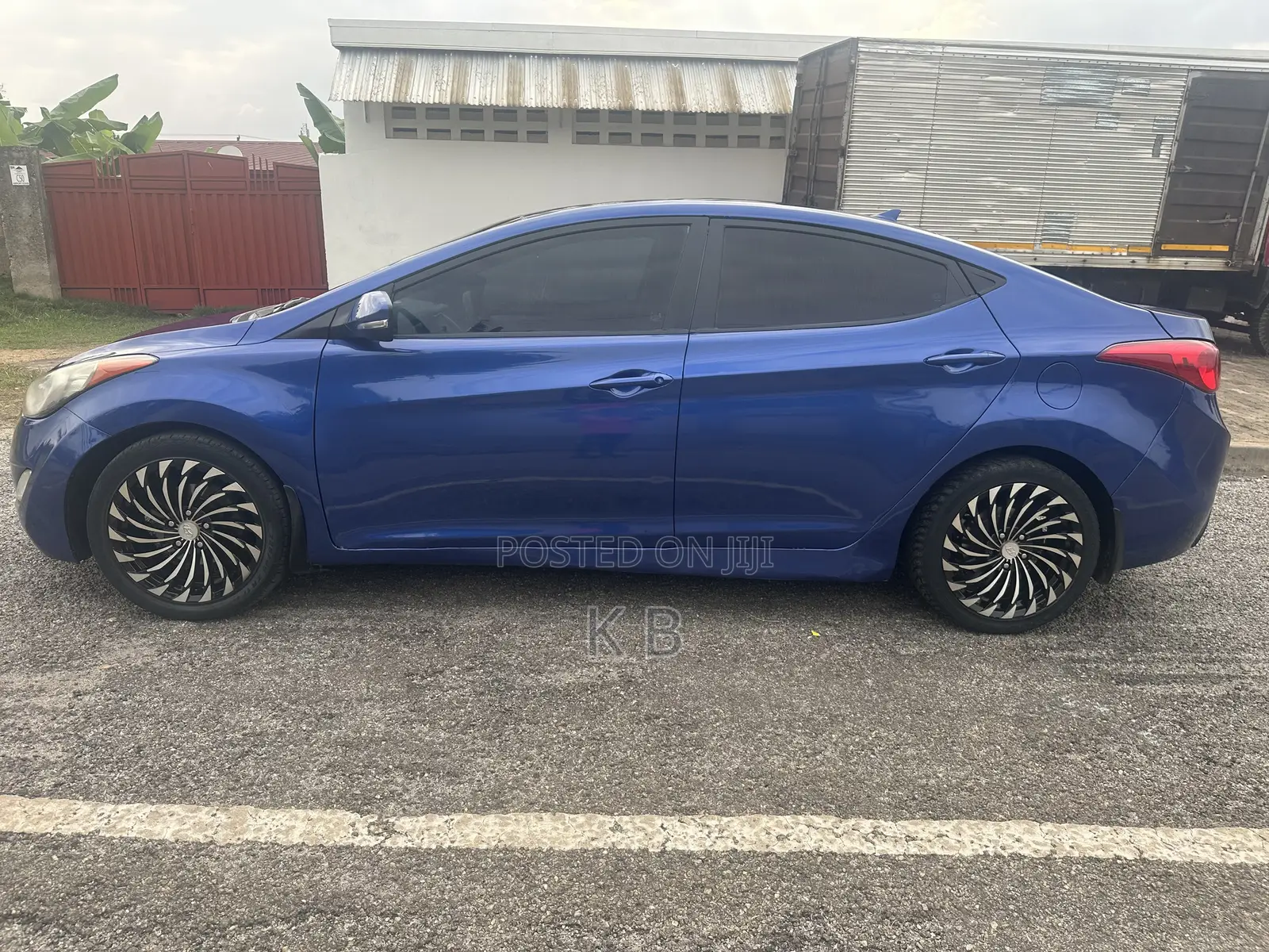 Hyundai Elantra 2013 Blue