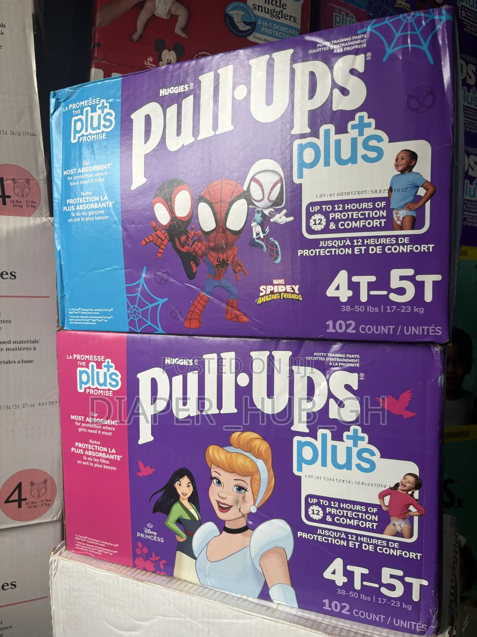 HUGGIES Pull Ups 4t-5t Girls and Boys