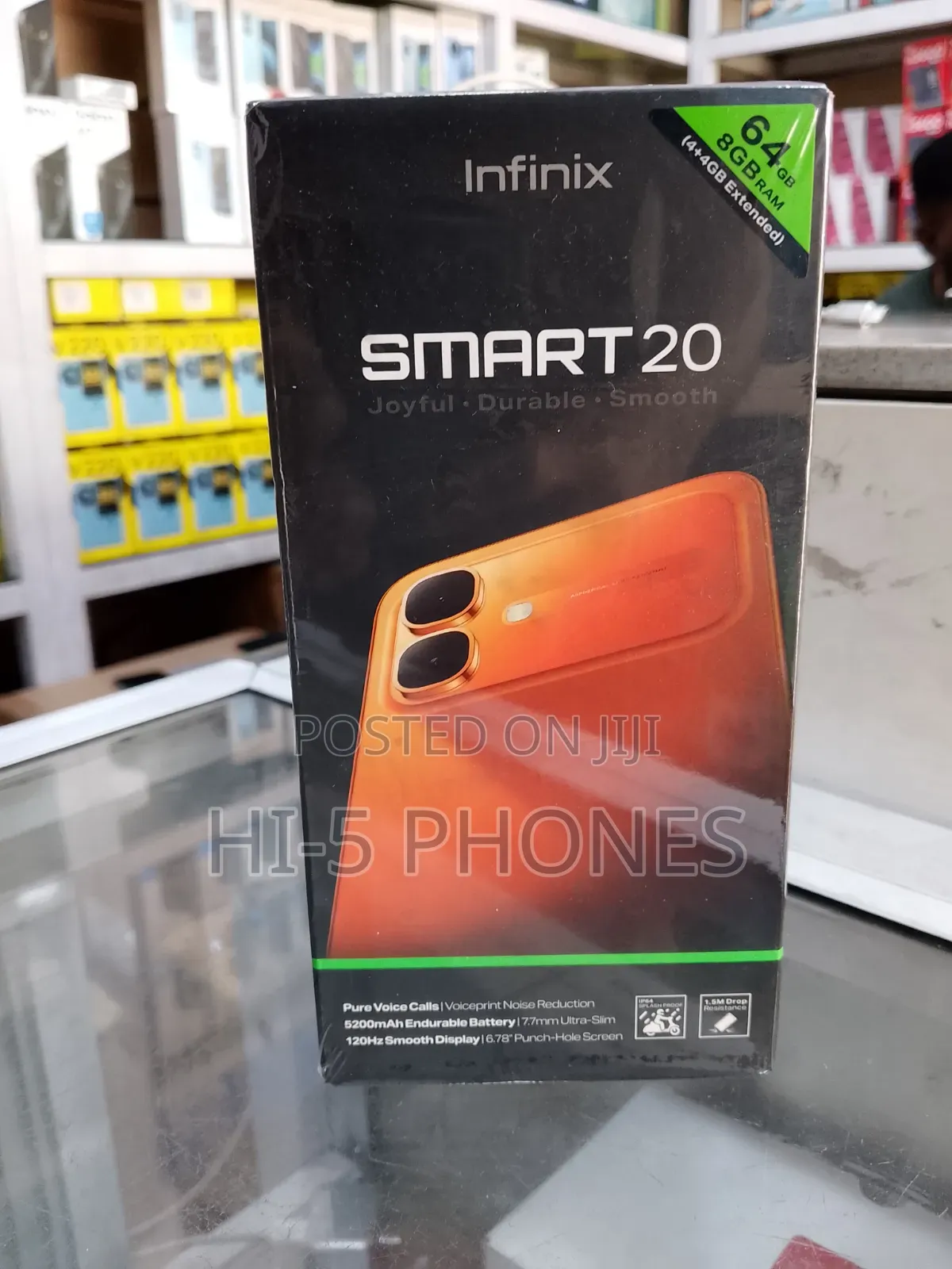 New Infinix Smart 20 64 GB Black