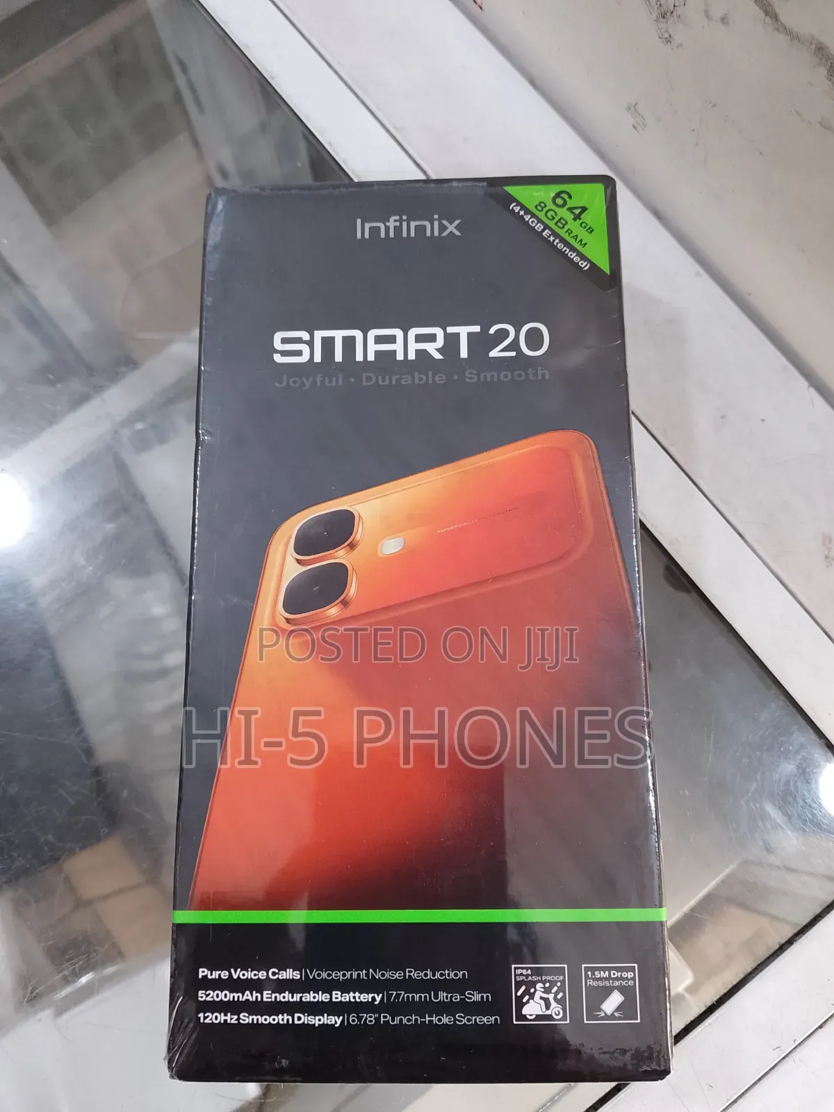 New Infinix Smart 20 64 GB Black