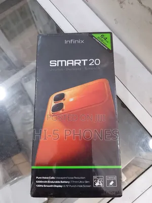 New Infinix Smart 20 64 GB Black