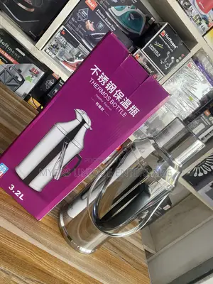 Large Stainless Steel Vacuum Thermos - Leak Proof (3.2L)