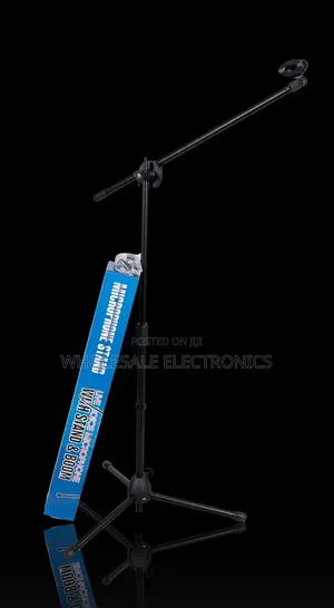 Professional Adjustable Tripod Boom Microphone Stand With Box