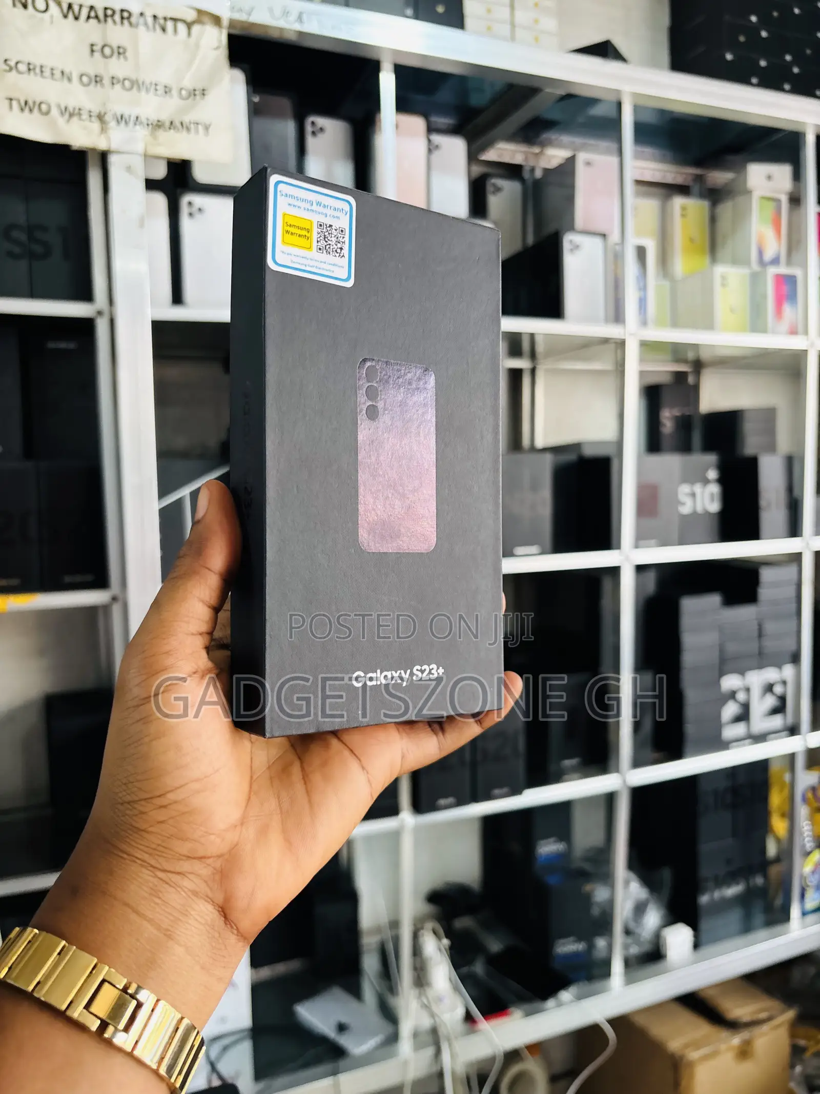 New Samsung Galaxy S23+ 256 GB Black