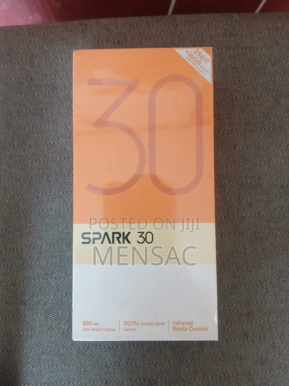New Tecno Spark 30 256 GB Black