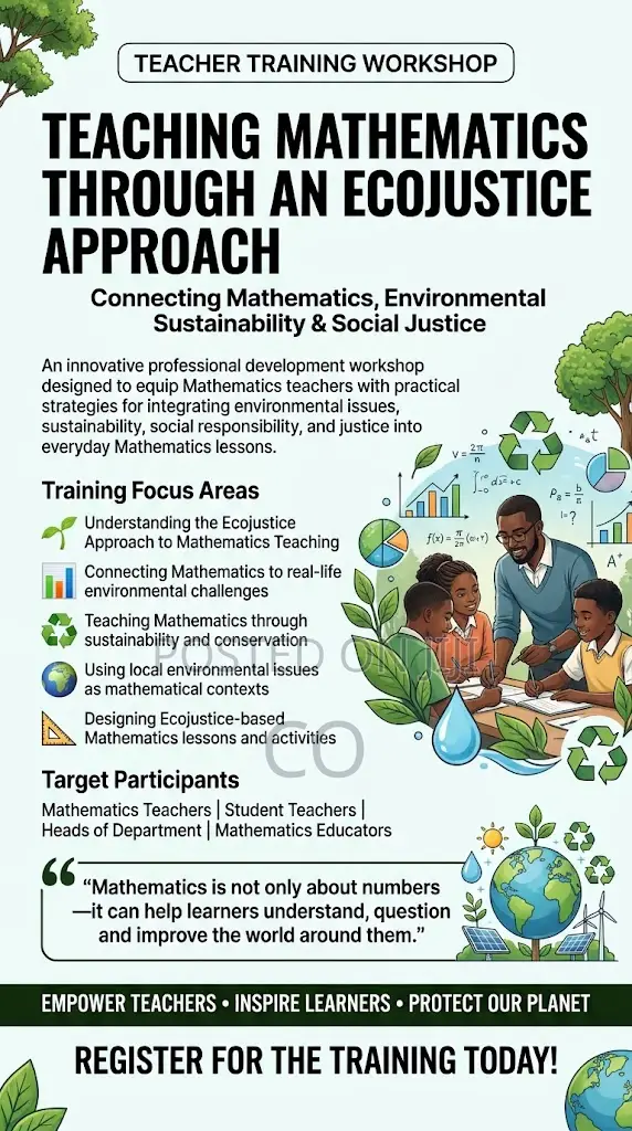 Teacher Training on Ecojustice Math Approach
