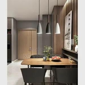 Minimalist Mechanical Style Wrought Iron Chandelier.