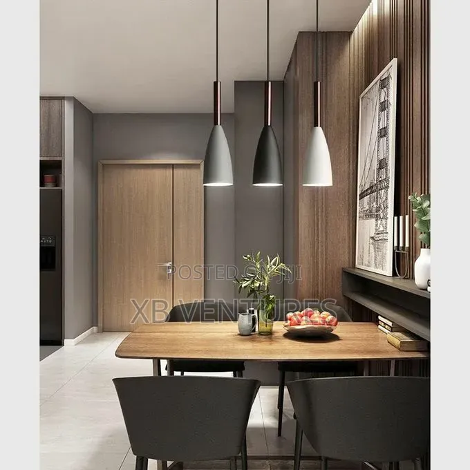 Minimalist Mechanical Style Wrought Iron Chandelier.